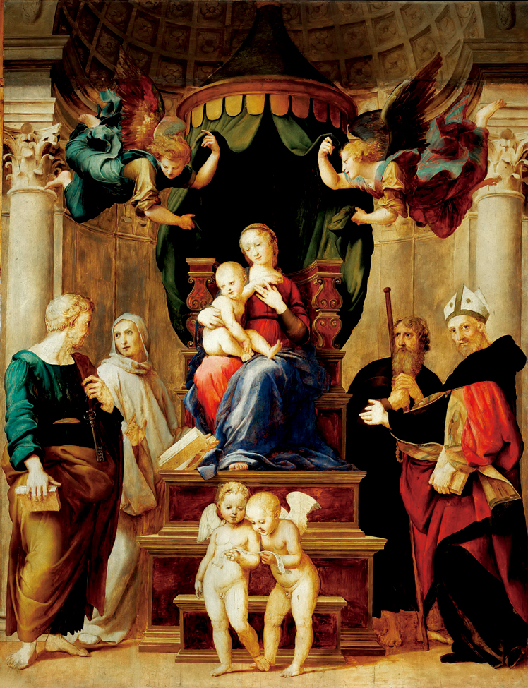   拉斐尔·桑西  Raffaello Santi  ——伯得奇诺的圣母